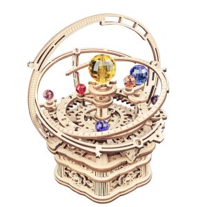 AMK51-main DIY ROKR Starry Night Orrery mechanical music box AMK51