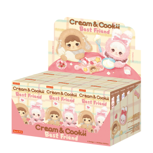 MBAXX-1 Rolife Cream Bunny & Cookii Bunny- Best Friend Surprise Figure Dolls MBAXX