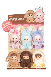 Rolife Cream Bunny & Cookii Bunny- Best Friend Display Showcase