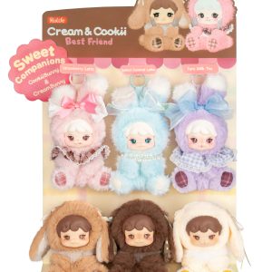 MBAXXZ-main Rolife Cream Bunny & Cookii Bunny- Best Friend Display Showcase