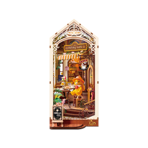 TGB15-main Rolife Holiday Cafe DIY Book Nook Shelf Insert TGB15