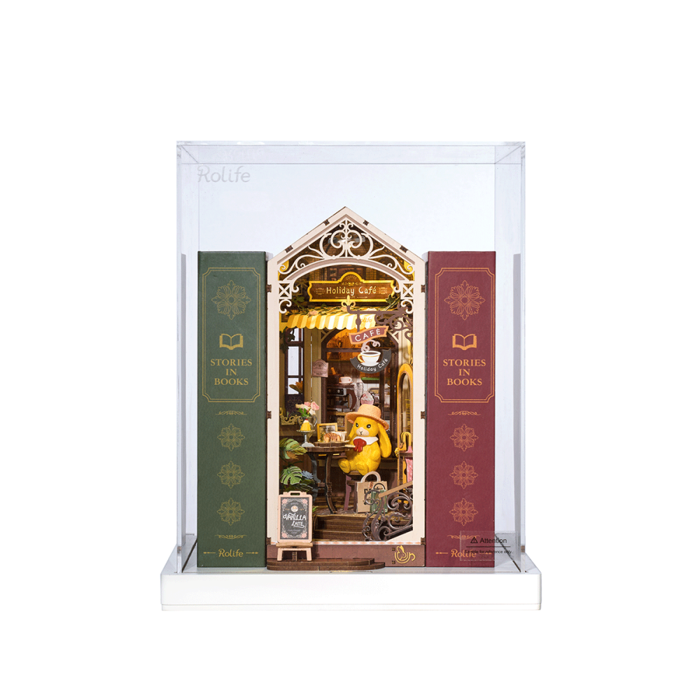 Rolife Holiday Café Display Showcase TGB15Z