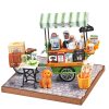 Rolife Aromatic Coffee Cart DIY Miniature House DG182