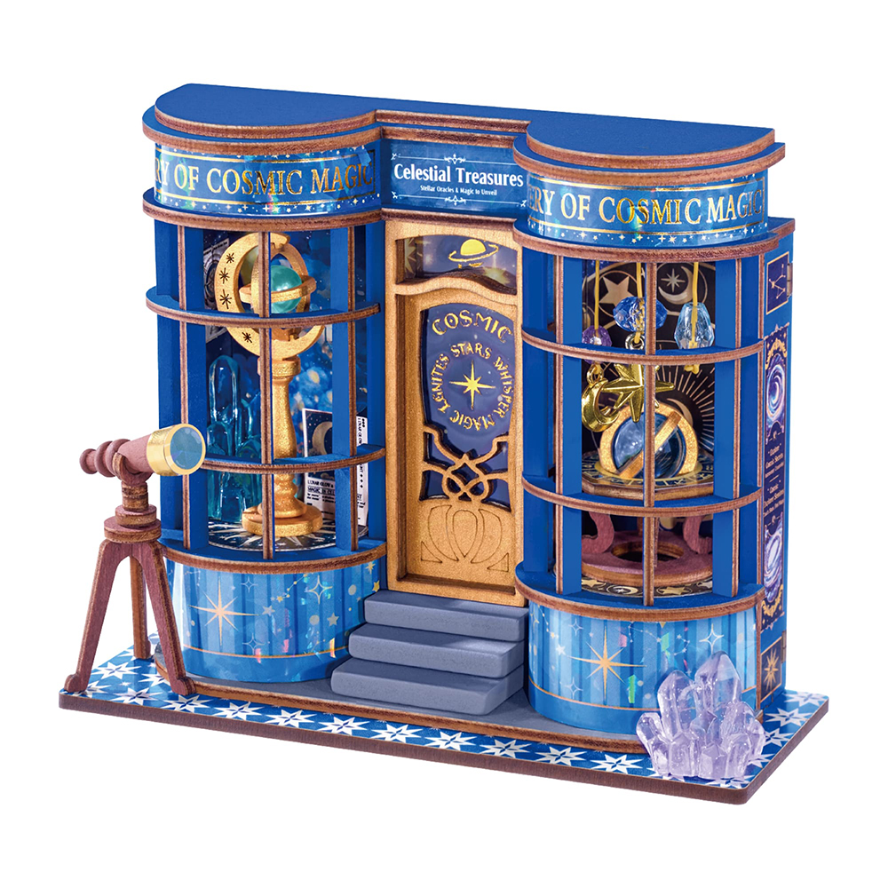 Rolife Magic Astronomy Shop DIY Miniature House DS048