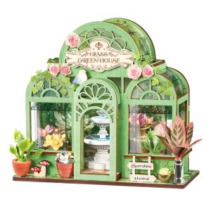 Rolife Green Fountain Garden DIY Miniature House DS048