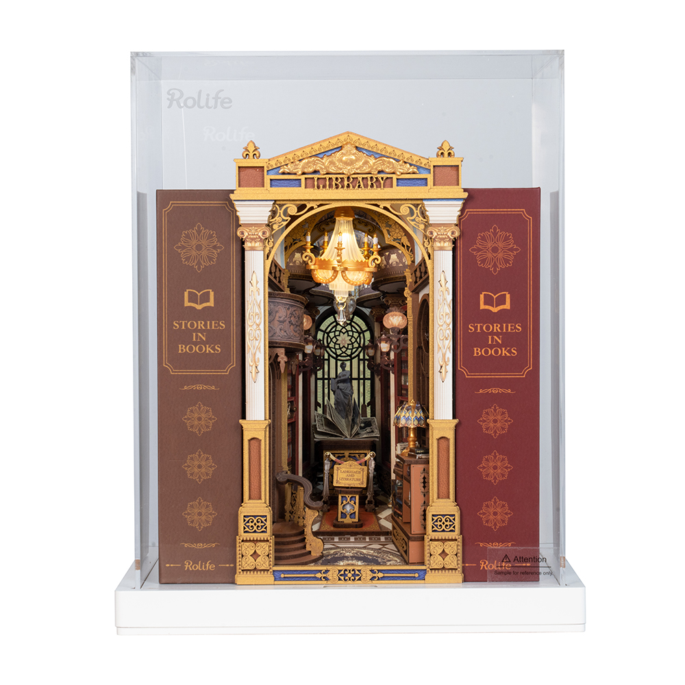 Rolife Library of Wonders Display Showcase TGB16Z
