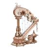 ROKR Magic Harp Music Box Wooden 3D Puzzle AMK71