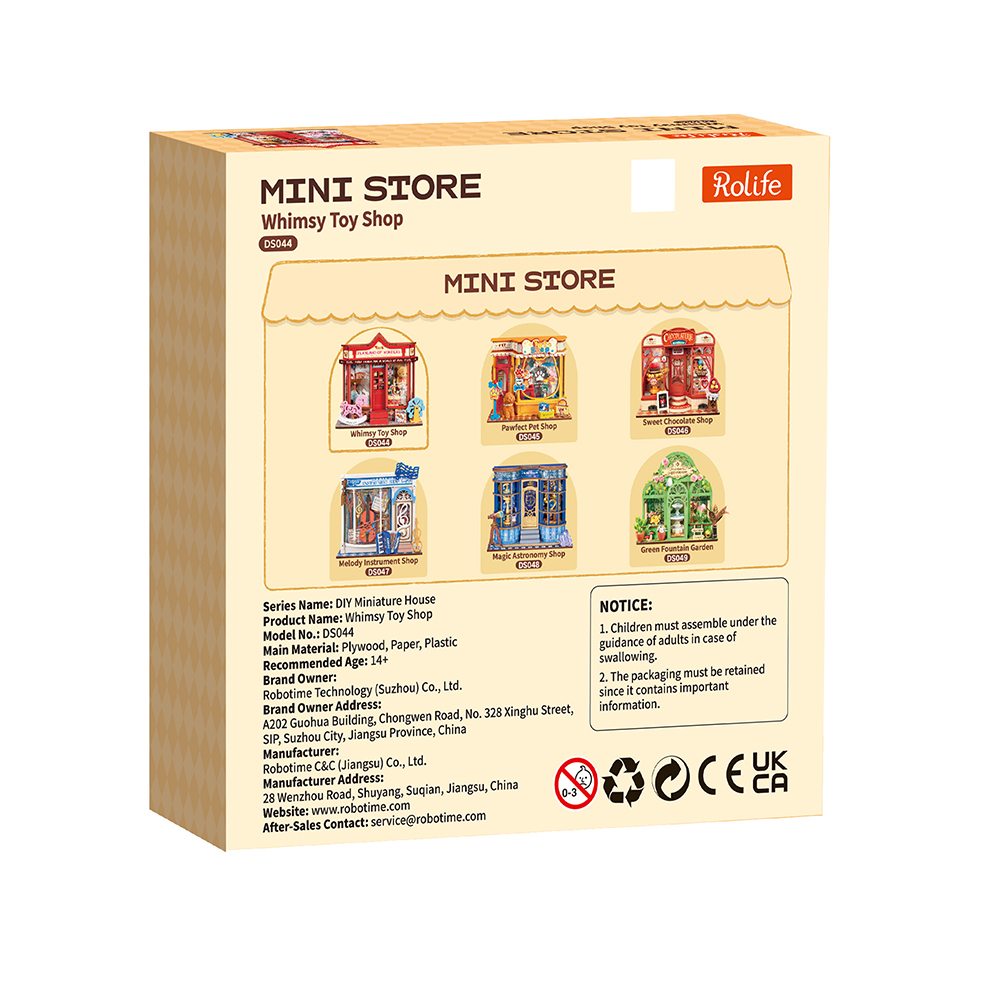 DS044-6 Whimsy Toy Shop