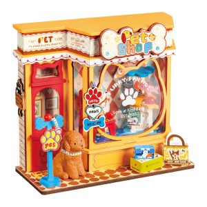 Rolife Pawfect Pet Shop DIY Miniature House DS045