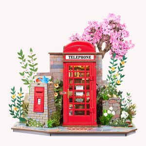 Blossom Book Booth Rolife Blossom Book Booth DIY Wooden 3D Puzzle TGS05