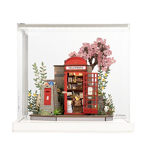 Rolife Blossom Book Booth Display Showcase TGS05Z