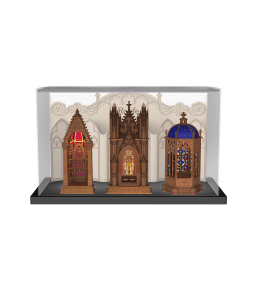 Rose Window Series Display Showcase TGA0XZ (TGA01-TGA03)