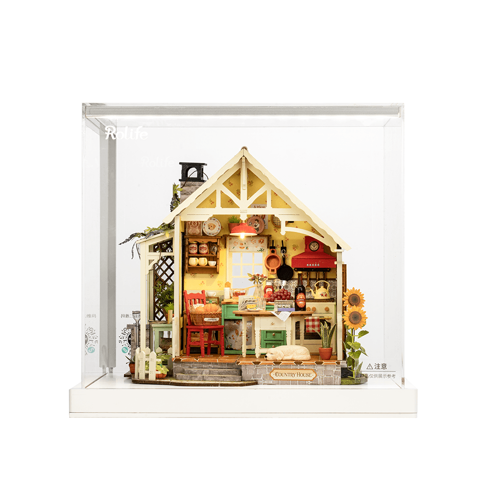 Display Showcase for Sunlit Farmhouse Kitchen DH101Z