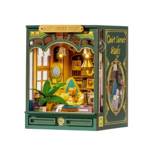 Rolife Quiet Corner Study DIY Book Nook TGE03