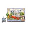 Rowood Red Boats Wall Art 3D Wooden Puzzle TH004
