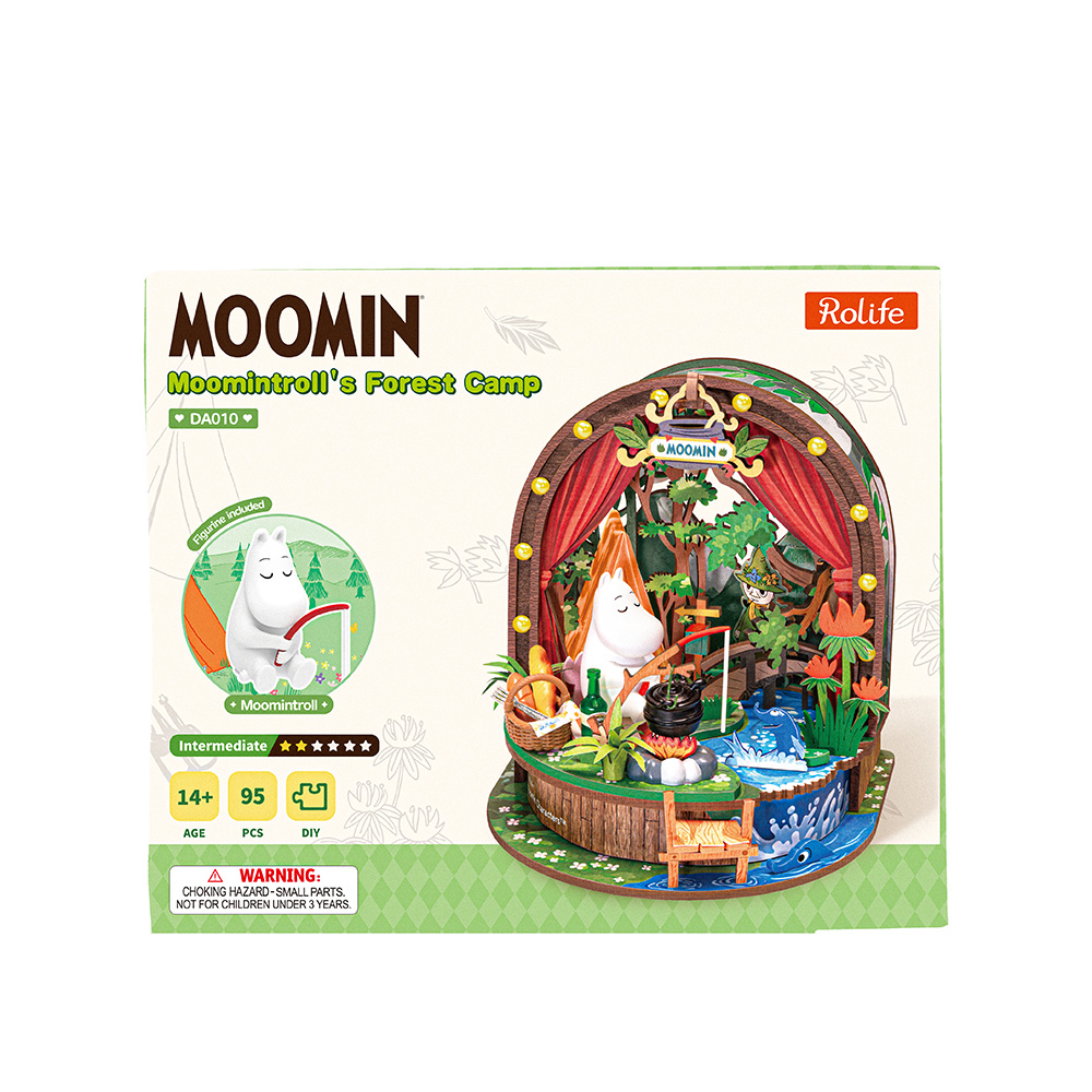 DA010-7 Moomintroll's Forest Camp