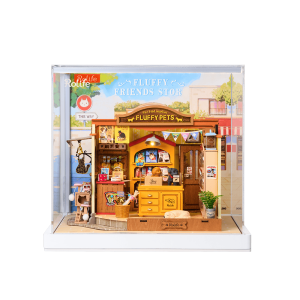 DG185Z Fluffy Friends Hub Display Showcase DG185Z