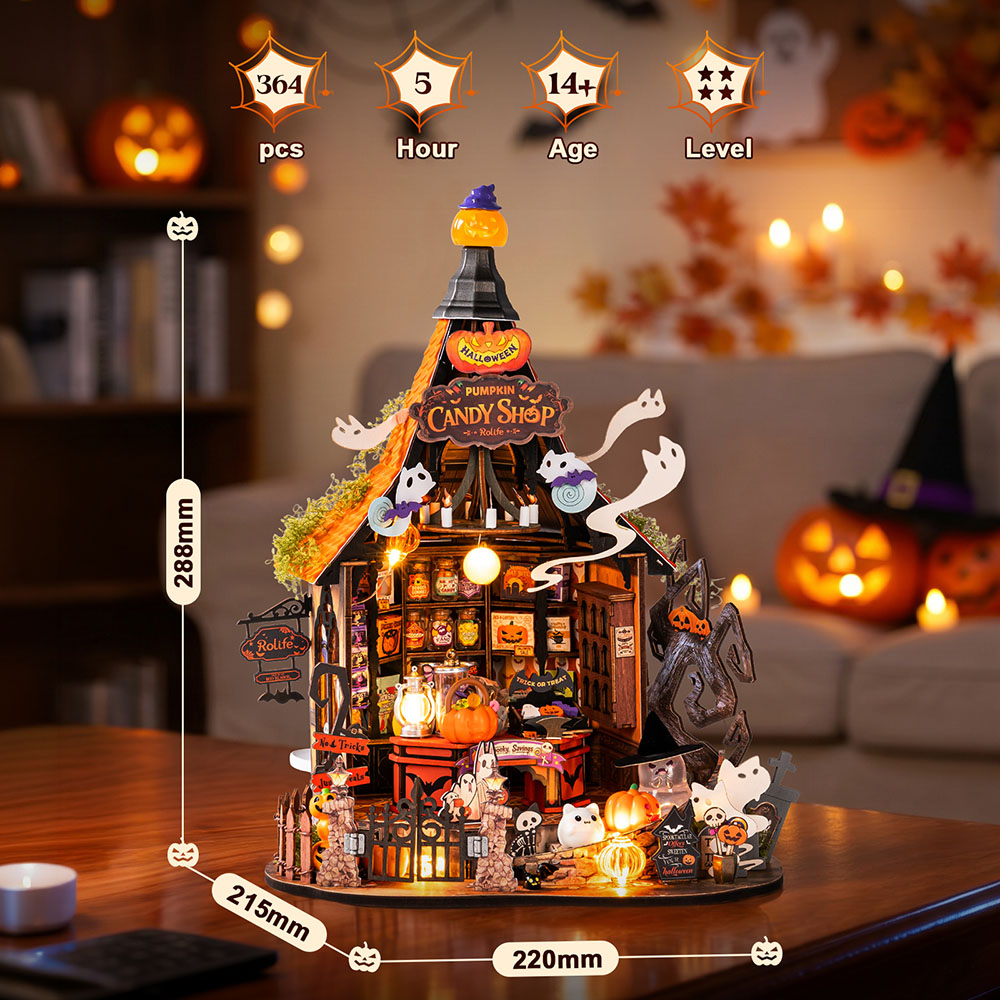DG186-3 Haunted Candy House
