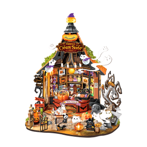 Haunted Candy House Rolife Haunted Candy House DIY Miniature House DG186