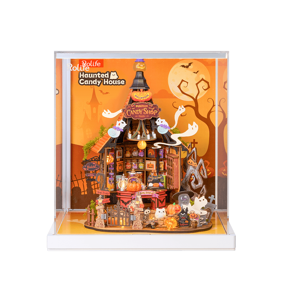 Haunted Candy House Display Showcase DG186Z