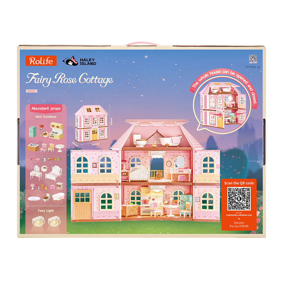 HH001-10 Fairy Rose Cottage