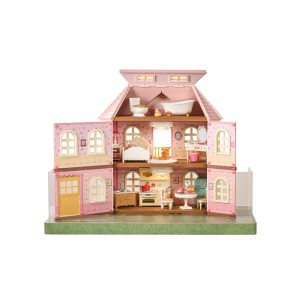 HH001Z Rolife Fairy Rose Cottage Haley Island DIY Dollhouse Kit HH001 Display Showcase