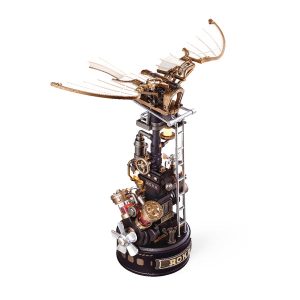 CGL02-main ROKR Leonardo Da Vinci's Ornithopter Mechanical 3D Puzzle CGL02