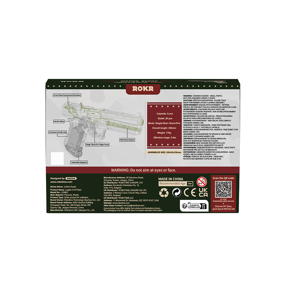 LQM02-7 Legato C18 Pistol