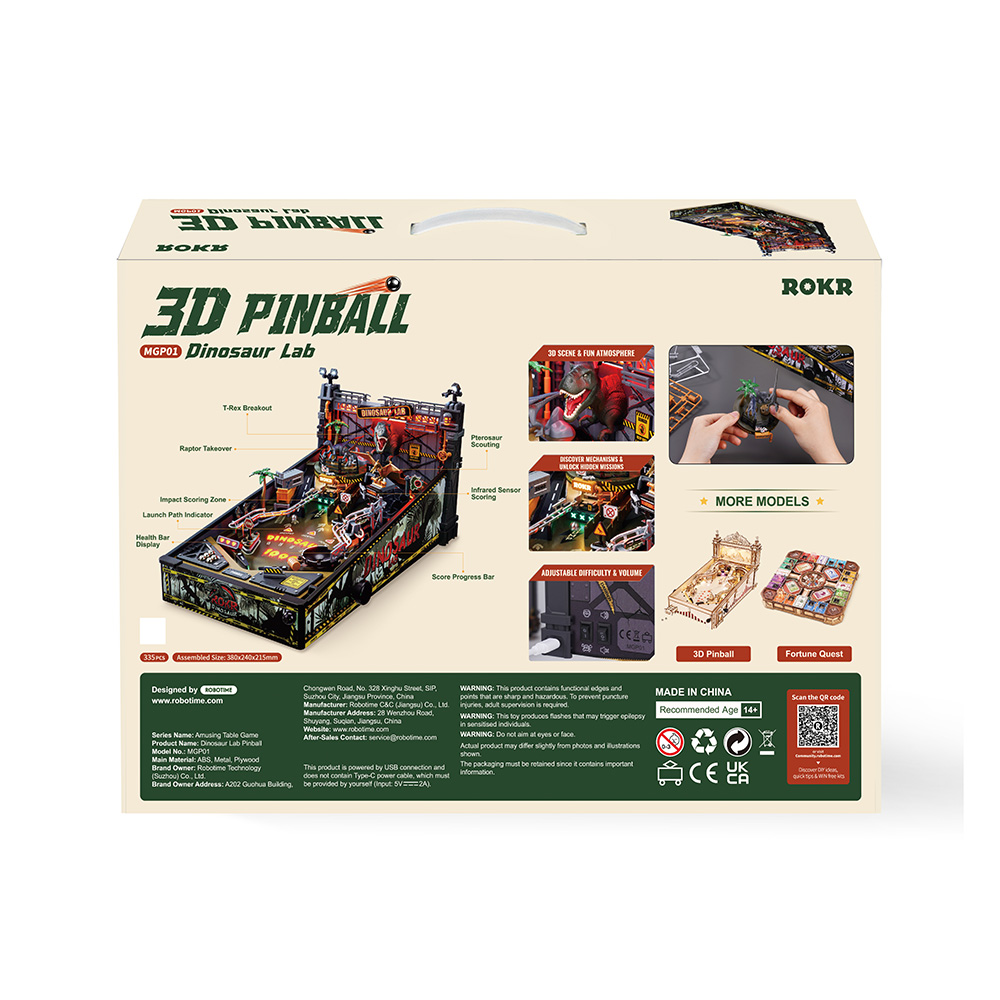 Dinosaur Lab Pinball