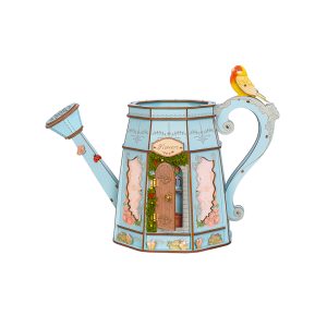 TWM01-main Rowood Gardener's Watering Can DIY Wooden Flower 3D Puzzle TWM01