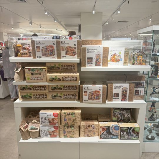 robotime Partner Stores wooden puzzle and diy miniature house