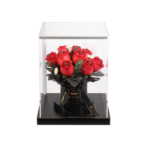 Red Rose Bouquet Display Showcase AF02JZ