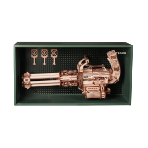 Rotating-Barrel Machine Gun Display Showcase LQA01Z